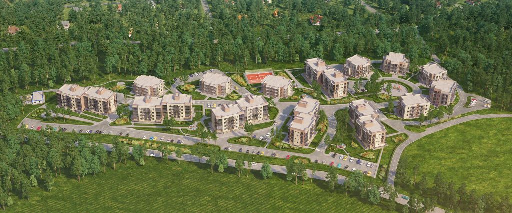 3-комнатная, 93 м² — ЖК ЖК Горки Парк