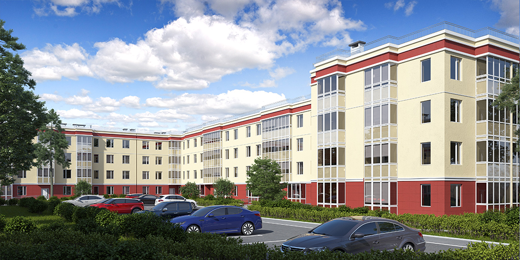 1-комнатная, 43 м² — ЖК ЖК ЗемлЯнино