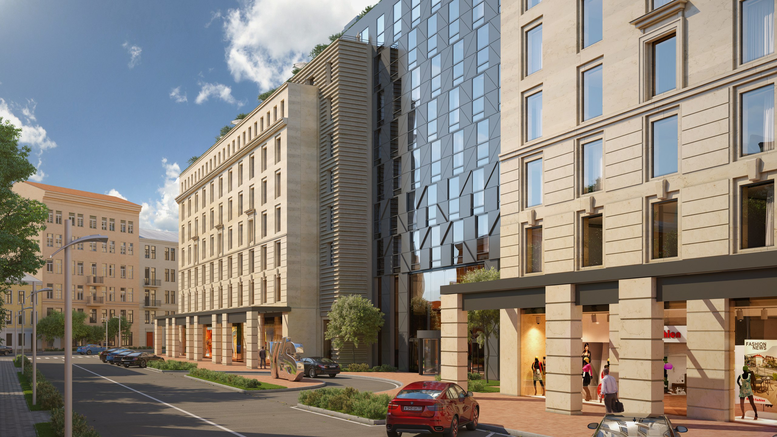 1-комнатная, 63 м² — ЖК Апарт-отель Ye's Marata (Йес Марата)