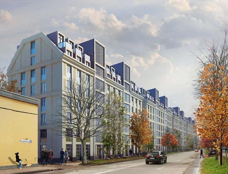 3-комнатная, 114 м² — ЖК Клубный дом Петровский квартал на воде