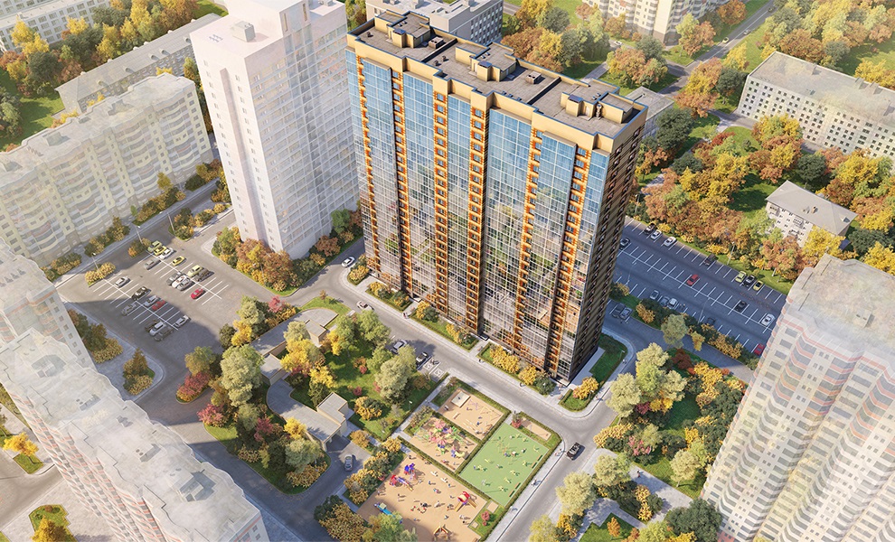 2-комнатная, 73 м² — ЖК ЖК Дом на Космонавтов