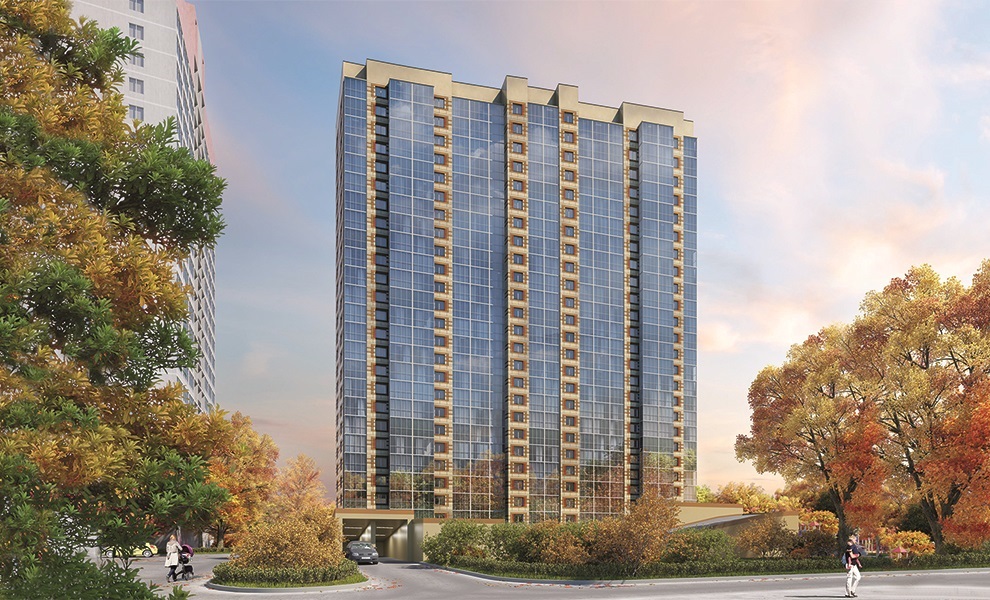 1-комнатная, 44 м² — ЖК ЖК Дом на Космонавтов
