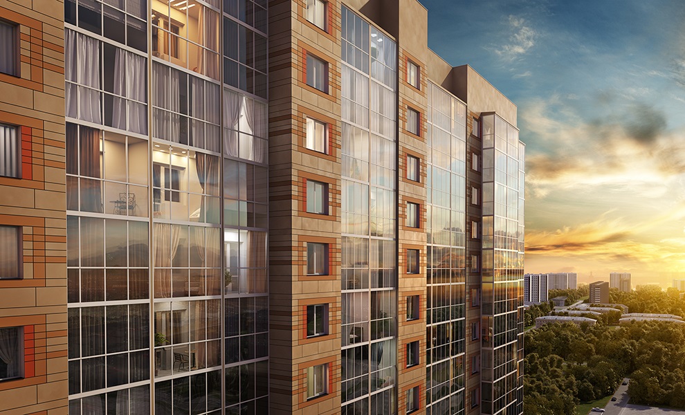 1-комнатная, 42 м² — ЖК ЖК Дом на Космонавтов
