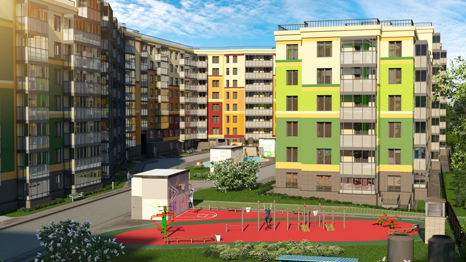 1-комнатная, 36 м² — ЖК ЖК Клёны