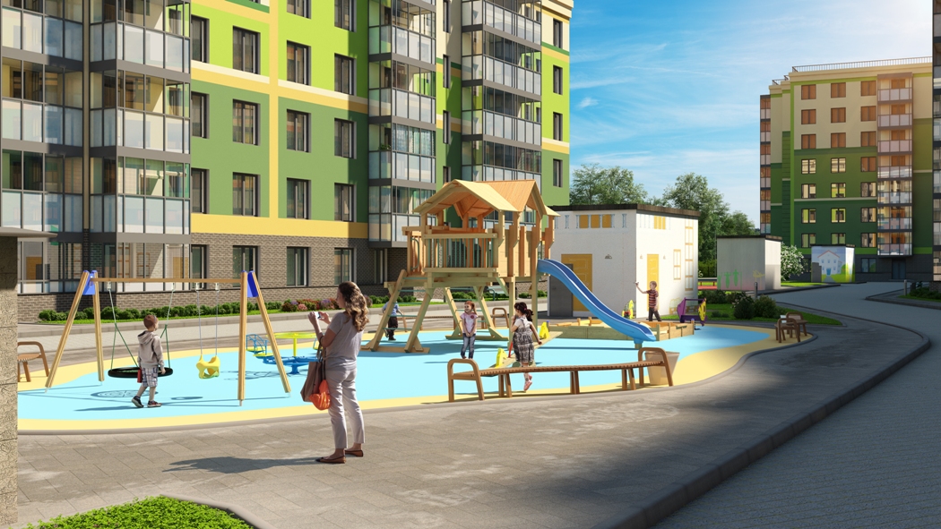 2-комнатная, 63 м² — ЖК ЖК Клёны