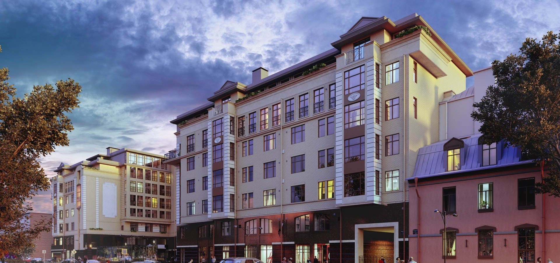 3-комнатная, 110 м² — ЖК Дом Биография
