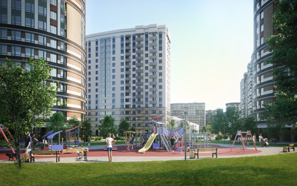 1-комнатная, 46 м² — ЖК ЖК Приморский квартал