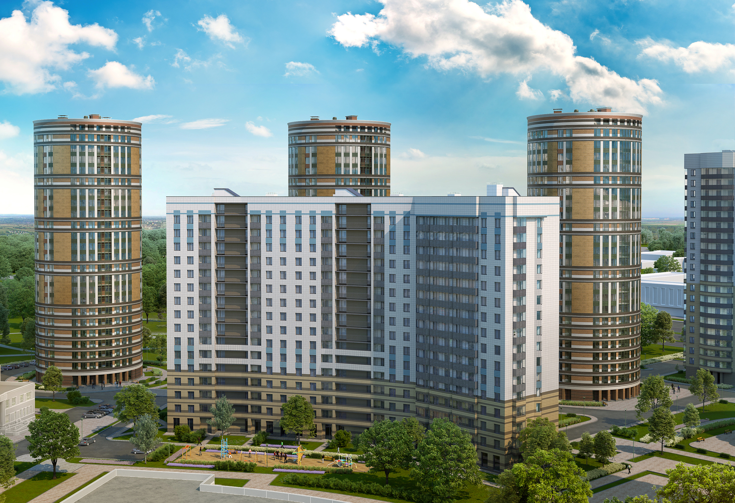 1-комнатная, 40 м² — ЖК ЖК Приморский квартал