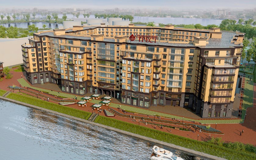 1-комнатная, 77 м² — ЖК ЖК Ostrov (Остров)