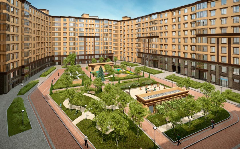 2-комнатная, 106 м² — ЖК ЖК Ostrov (Остров)