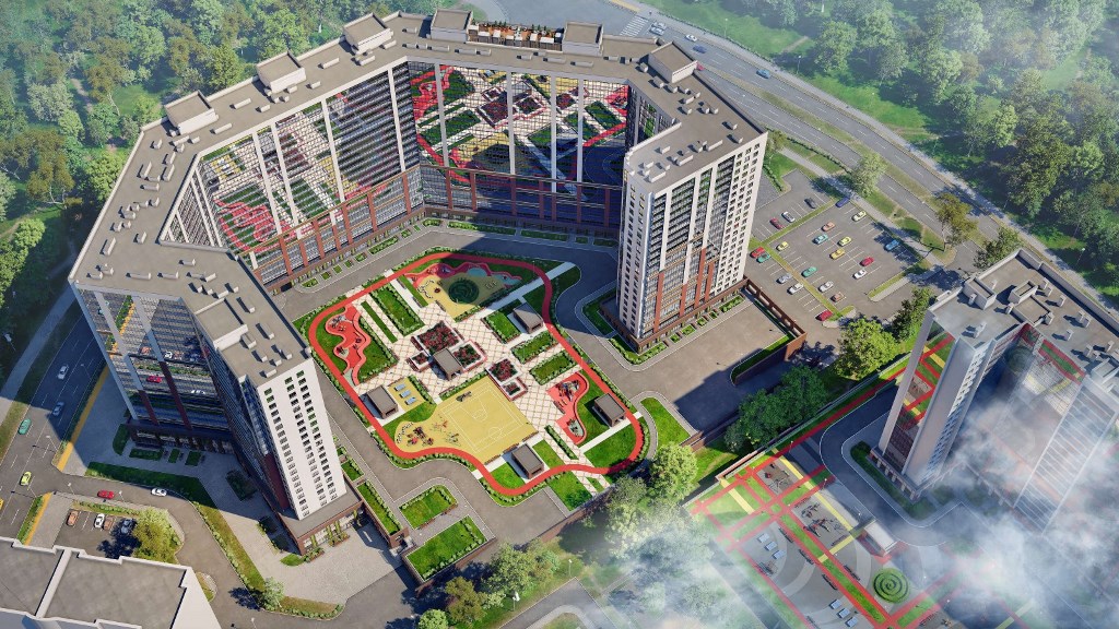 3-комнатная, 82 м² — ЖК Жилой дом Европейский парк