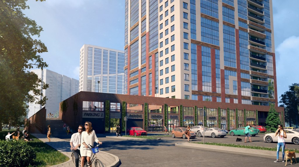 2-комнатная, 77 м² — ЖК Жилой дом Европейский парк