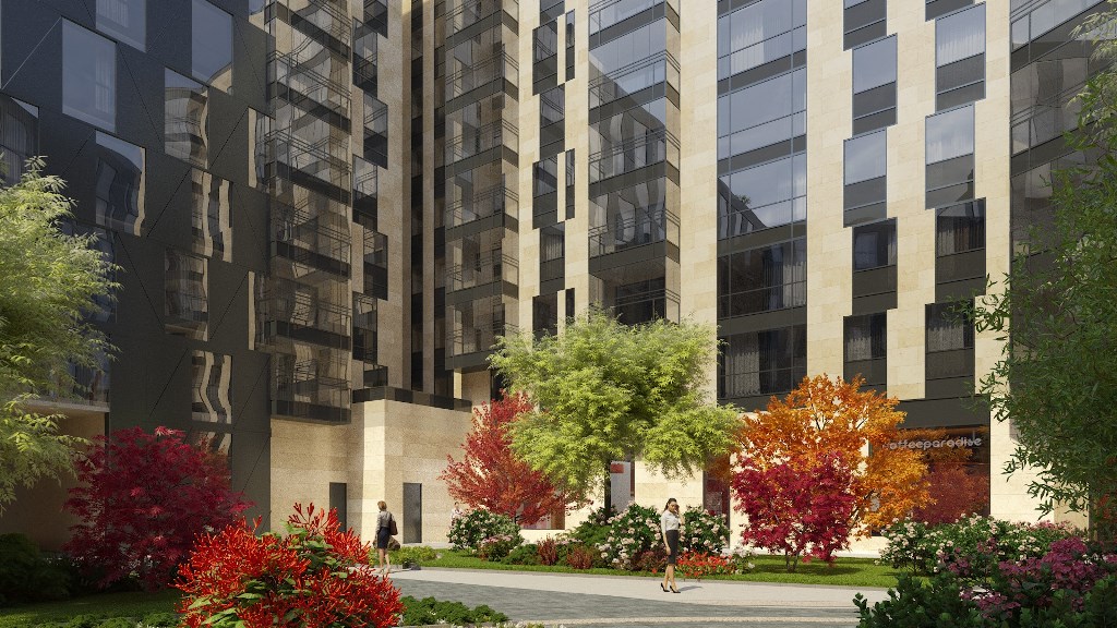 2-комнатная, 77 м² — ЖК Апарт-отель Ye's Marata (Йес Марата)