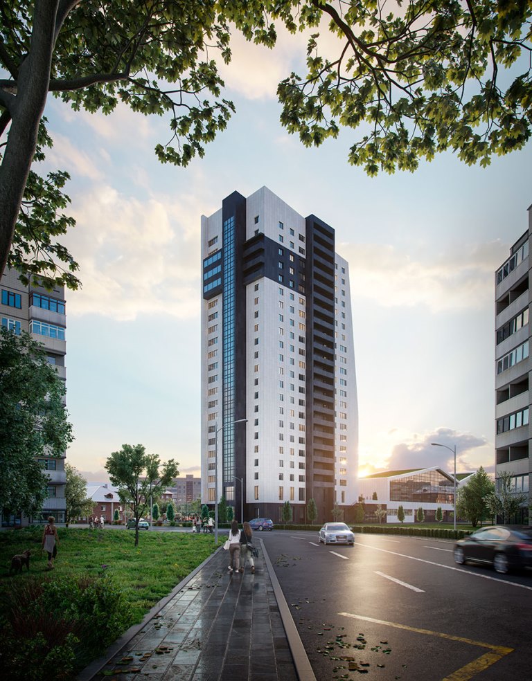 3-комнатная, 86 м² — ЖК ЖК Аист