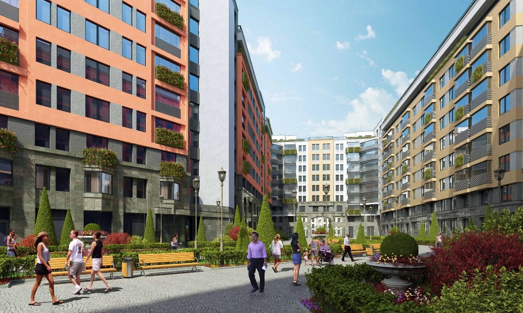 2-комнатная, 81 м² — ЖК Жилой квартал Палацио