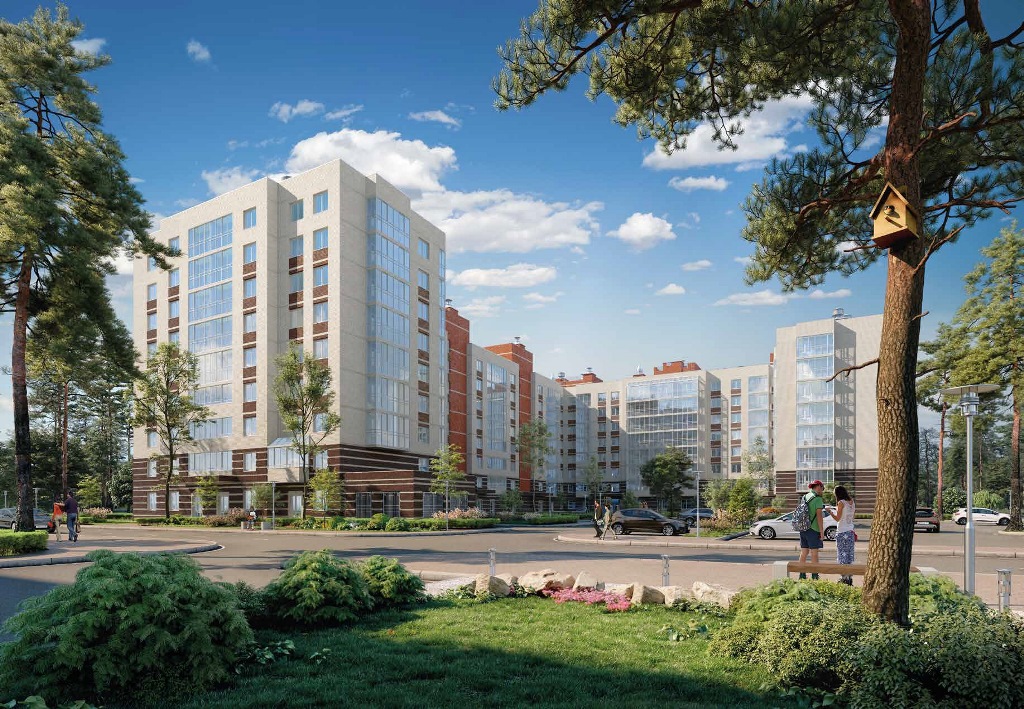 2-комнатная, 50 м² — ЖК ЖК Живи В Курортном