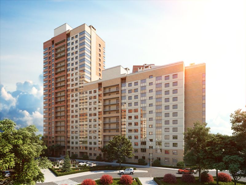 2-комнатная, 57 м² — ЖК ЖК Живи в Рыбацком