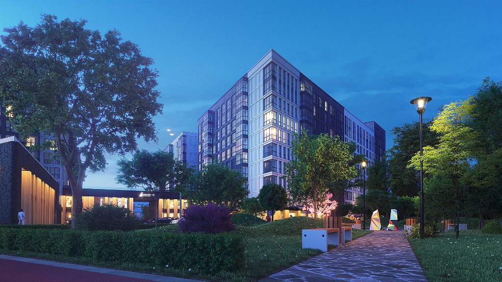 1-комнатная, 40 м² — ЖК ЖК Лиговский сити - Второй квартал (Ligovsky City)