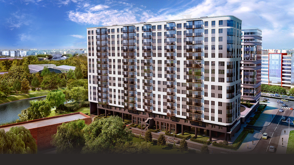 2-комнатная, 66 м² — ЖК ЖК Золотая долина