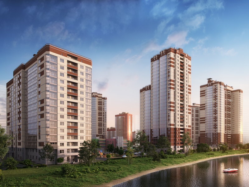 2-комнатная, 53 м² — ЖК ЖК Живи в Рыбацком