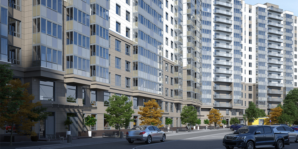 2-комнатная, 66 м² — ЖК ЖК Кудрово