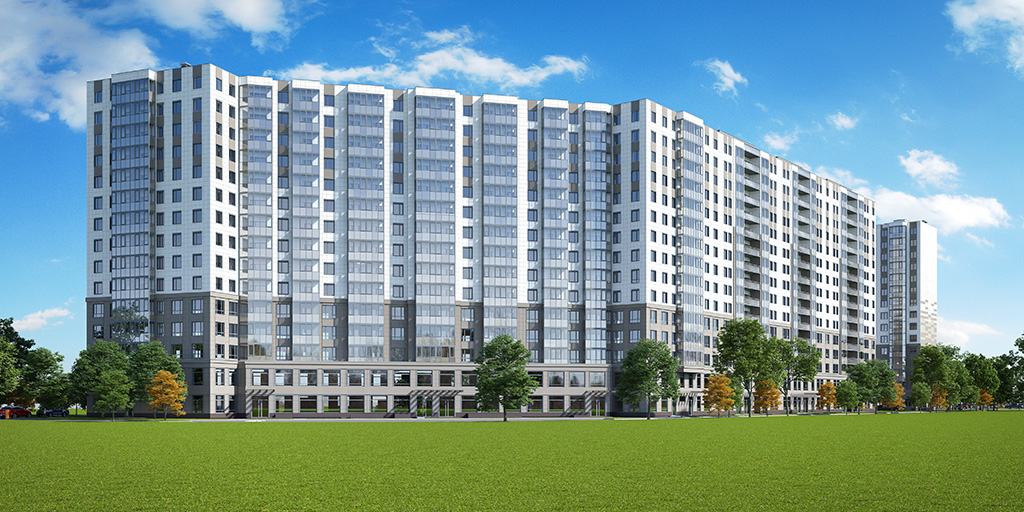 2-комнатная, 64 м² — ЖК ЖК Кудрово
