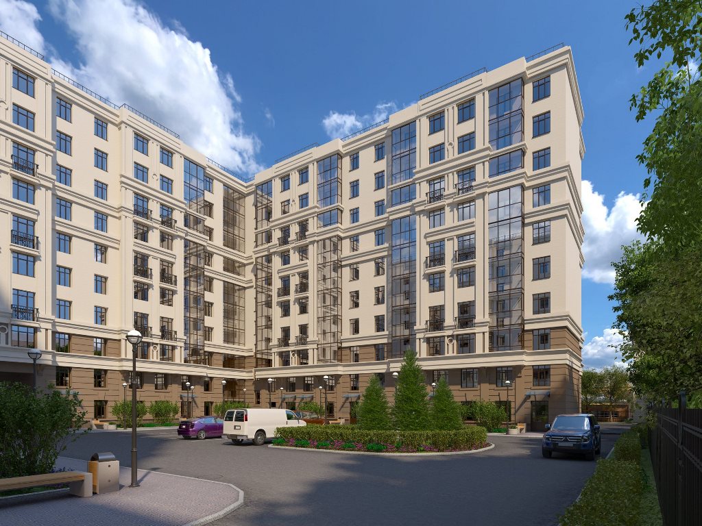 3-комнатная, 84 м² — ЖК ЖК Дом у Каретного