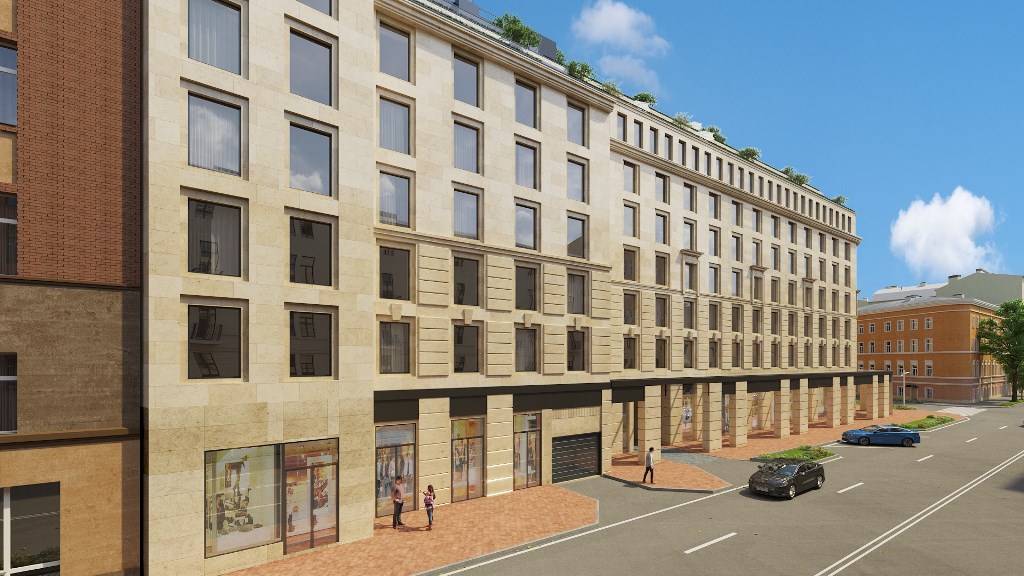 2-комнатная, 68 м² — ЖК Апарт-отель Ye's Marata (Йес Марата)