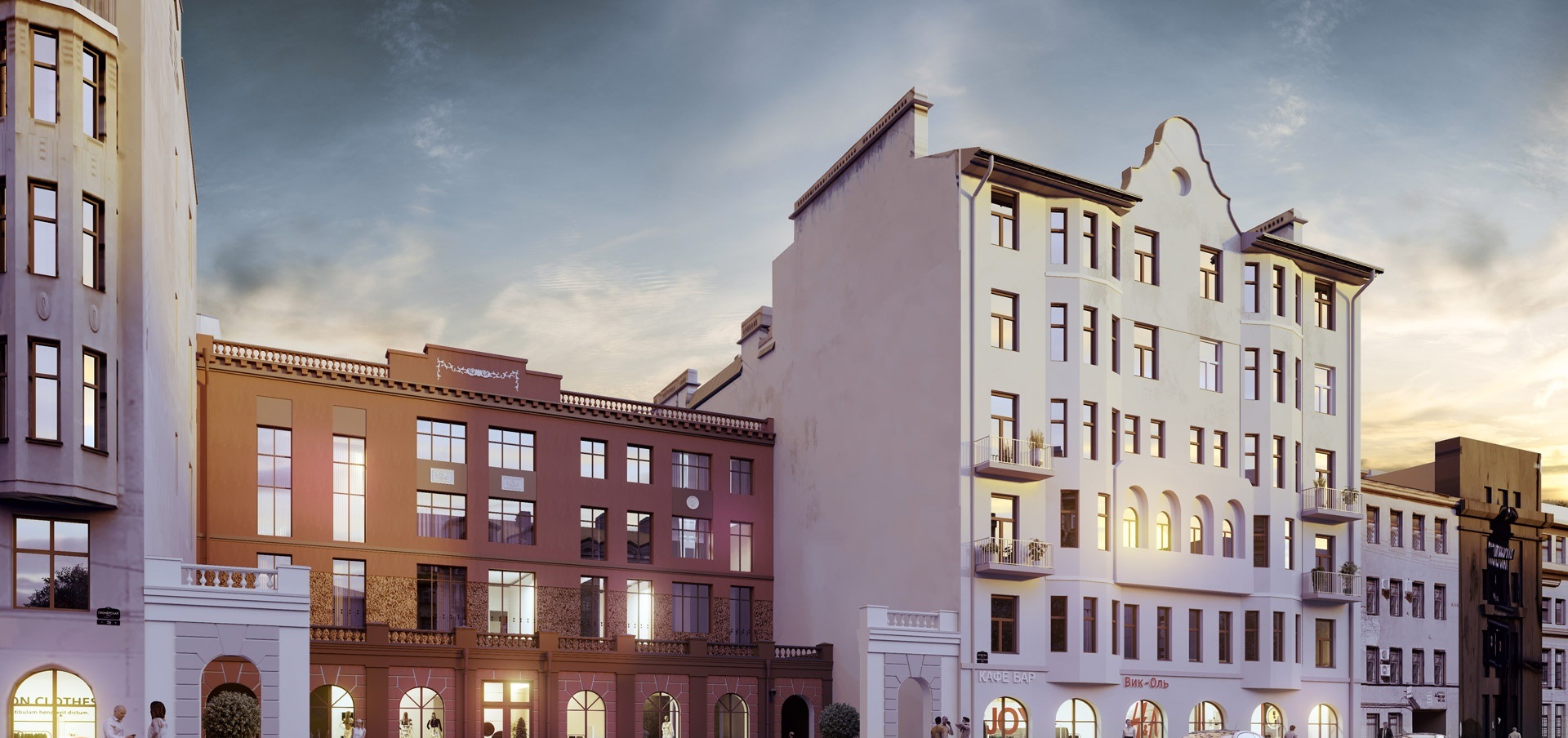 2-комнатная, 78 м² — ЖК Дом Биография