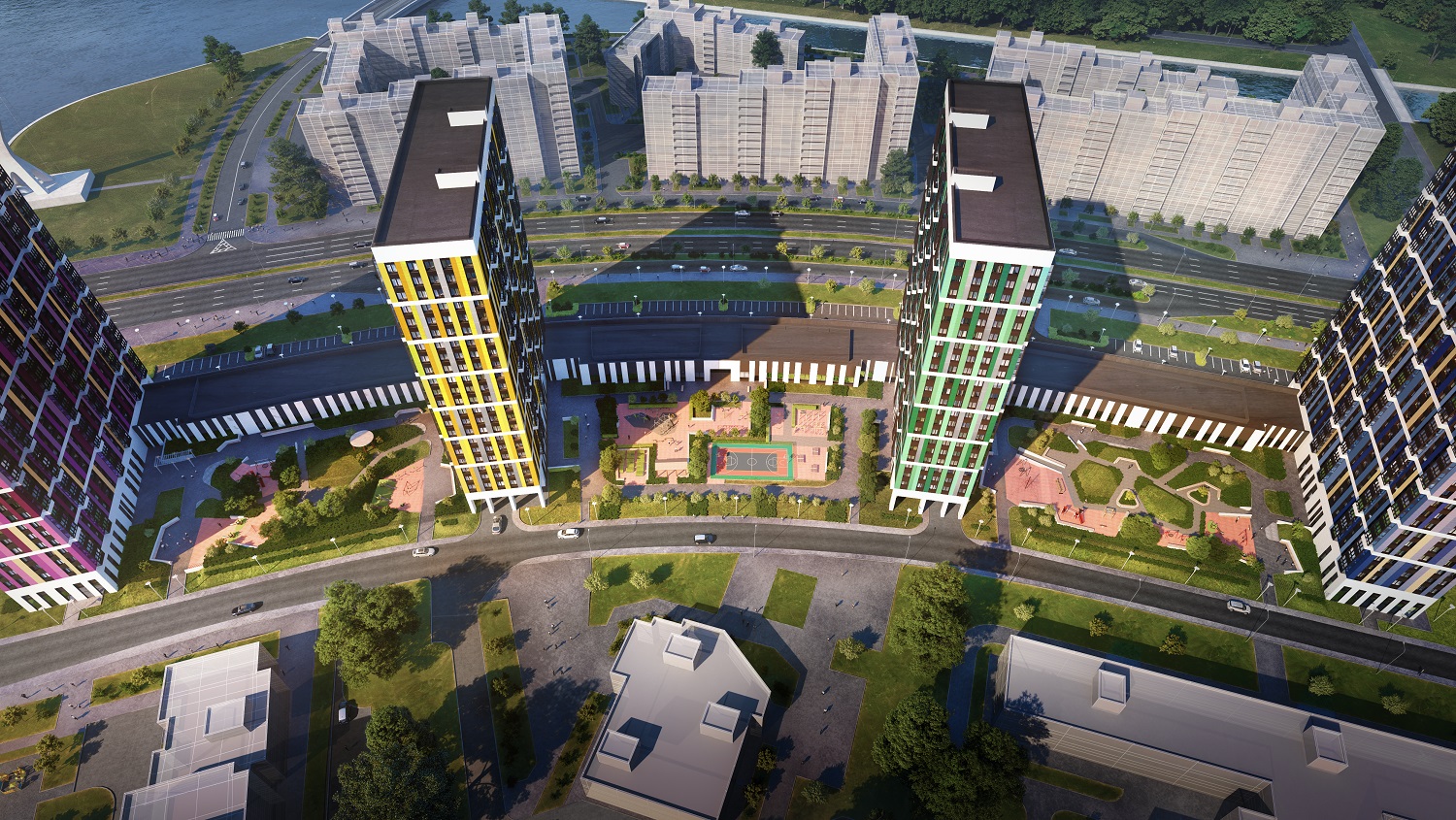 2-комнатная, 73 м² — ЖК ЖК Legenda Героев