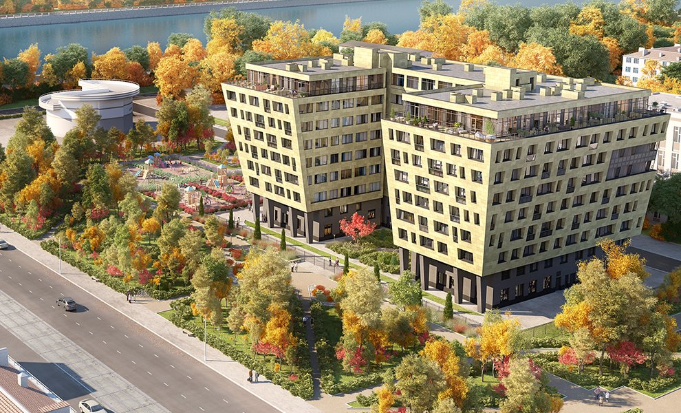 3-комнатная, 121 м² — ЖК ЖК Fusion (Фьюжн)