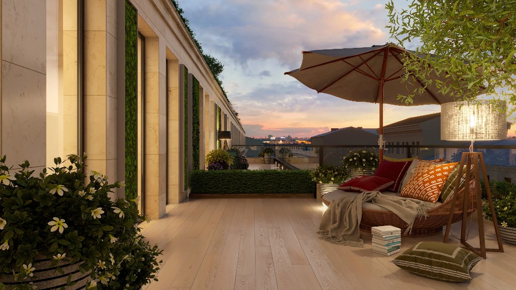 2-комнатная, 84 м² — ЖК Апарт-отель Ye's Marata (Йес Марата)