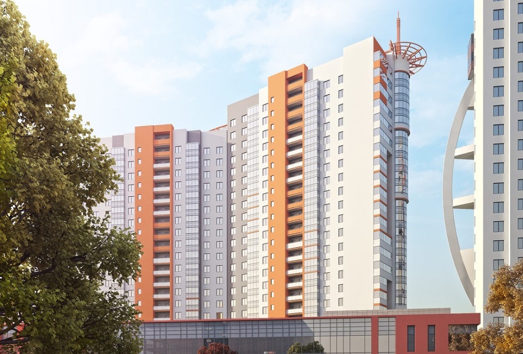 3-комнатная, 97 м² — ЖК ЖК Южная акватория (Паруса)