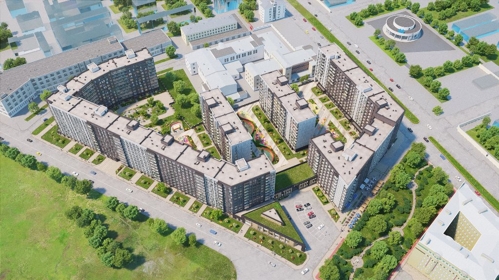 Студия, 26 м² — ЖК ЖК Лиговский сити - Второй квартал (Ligovsky City)