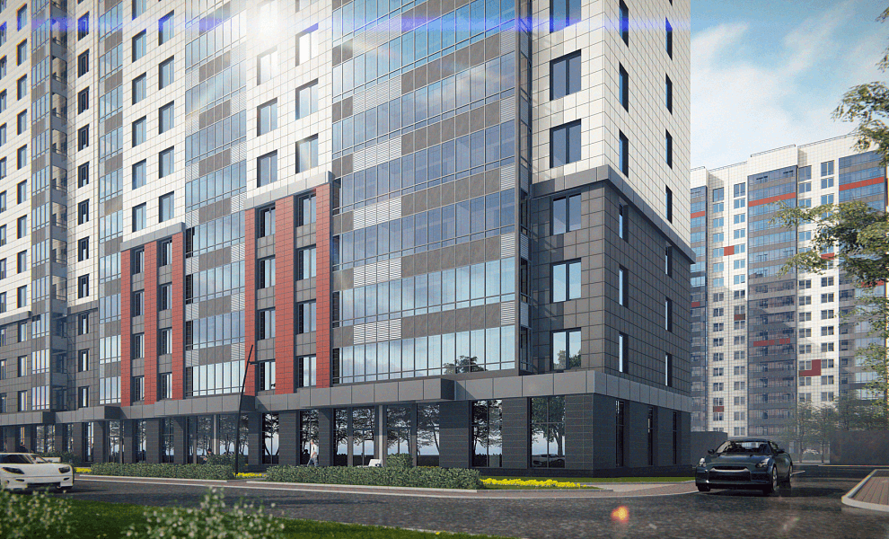 1-комнатная, 44 м² — ЖК ЖК Дом на Обручевых