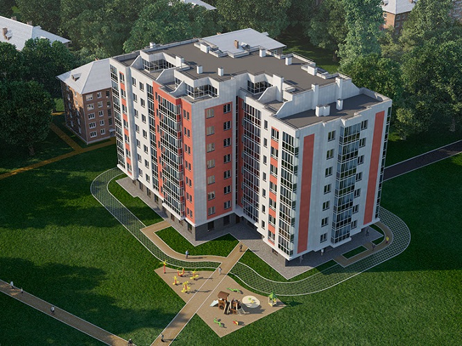 2-комнатная, 73 м² — ЖК ЖК Iva Dom (Ива Дом)