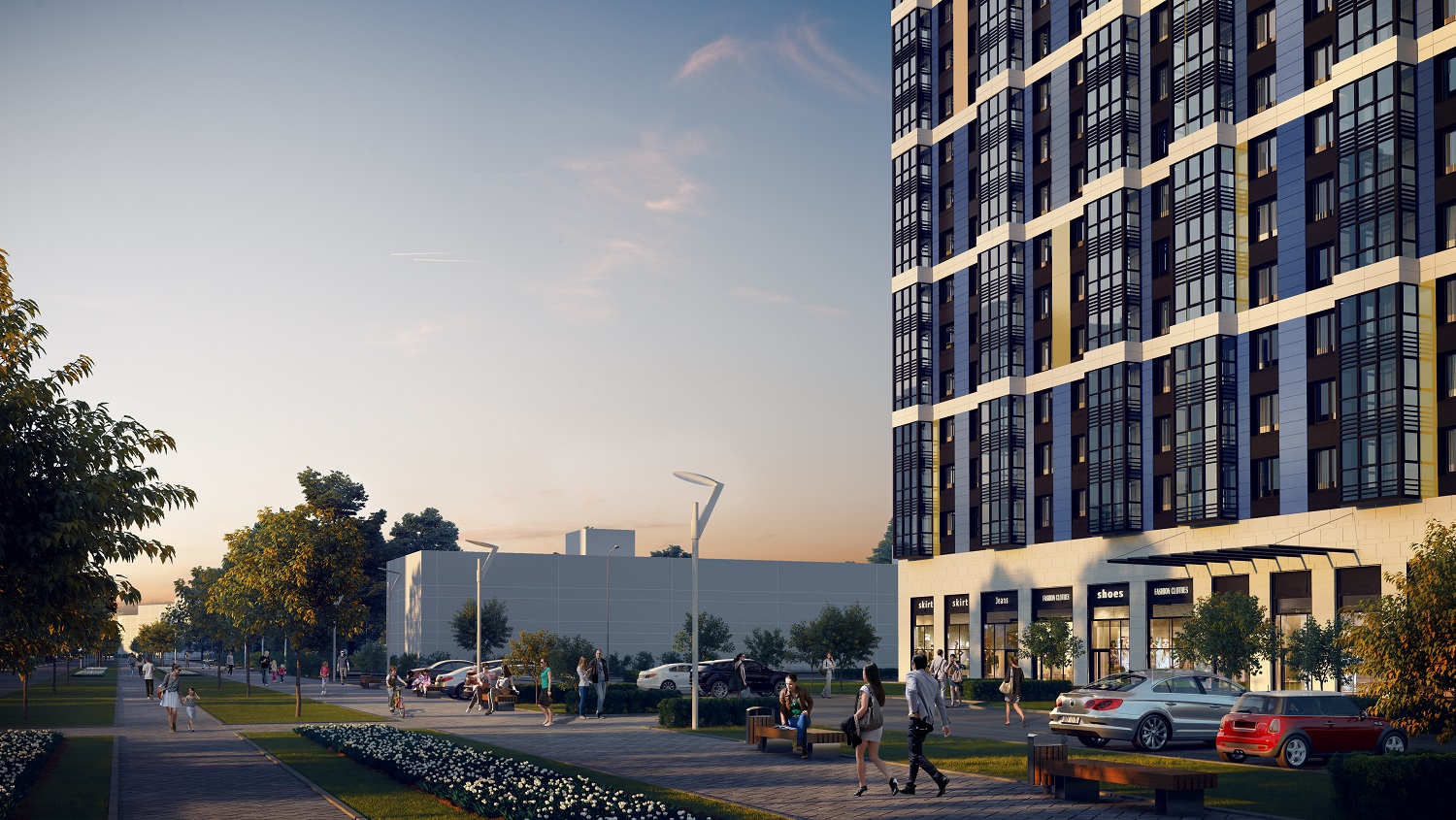 1-комнатная, 38 м² — ЖК ЖК Legenda Героев