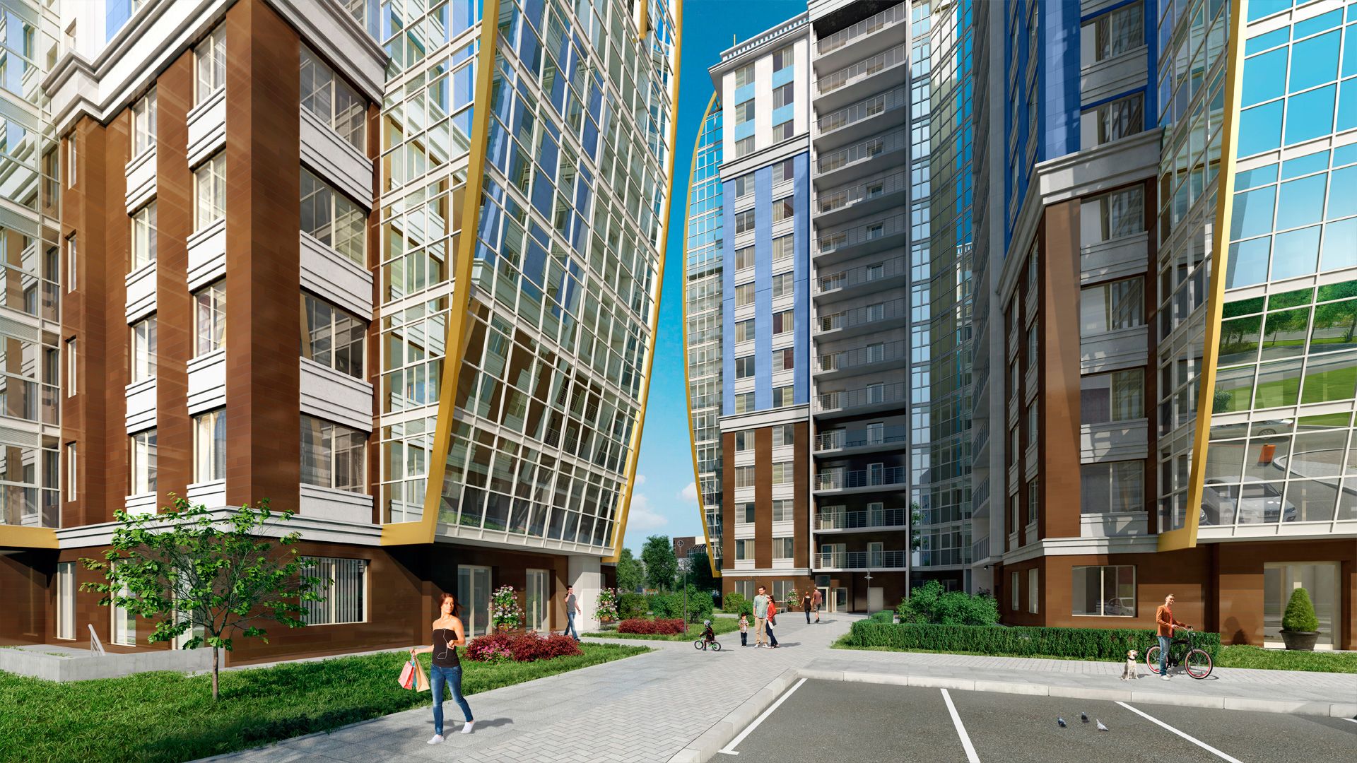 2-комнатная, 58 м² — ЖК ЖК Два Ангела