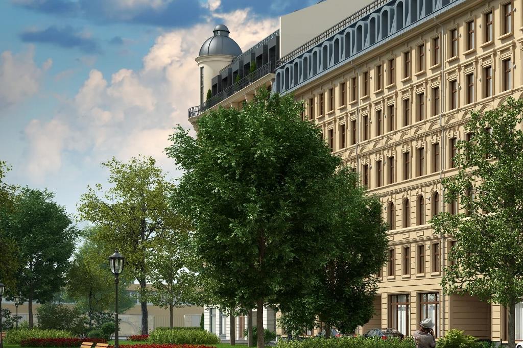 2-комнатная, 86 м² — ЖК Апарт-отель у Ратуши (на улице Моисеенко)