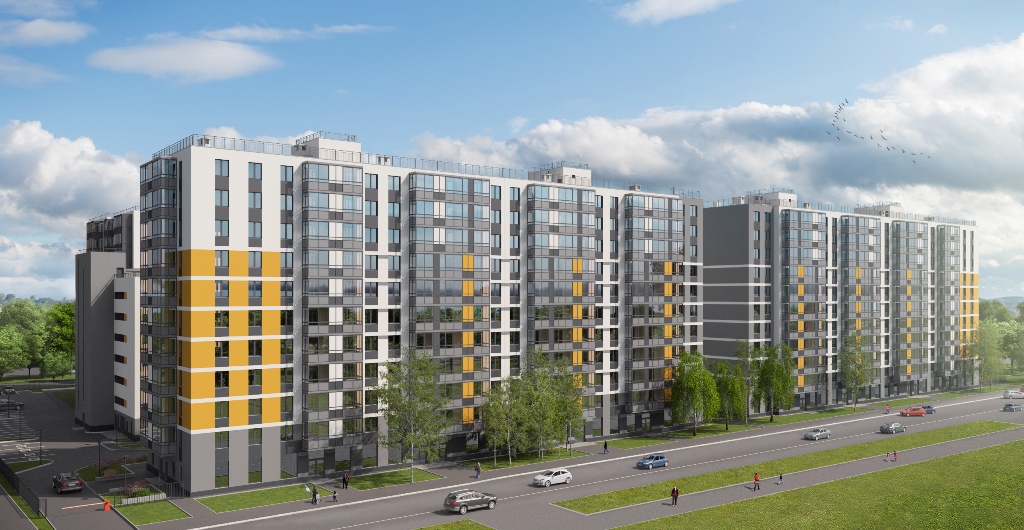 2-комнатная, 68 м² — ЖК ЖК ТАРМО