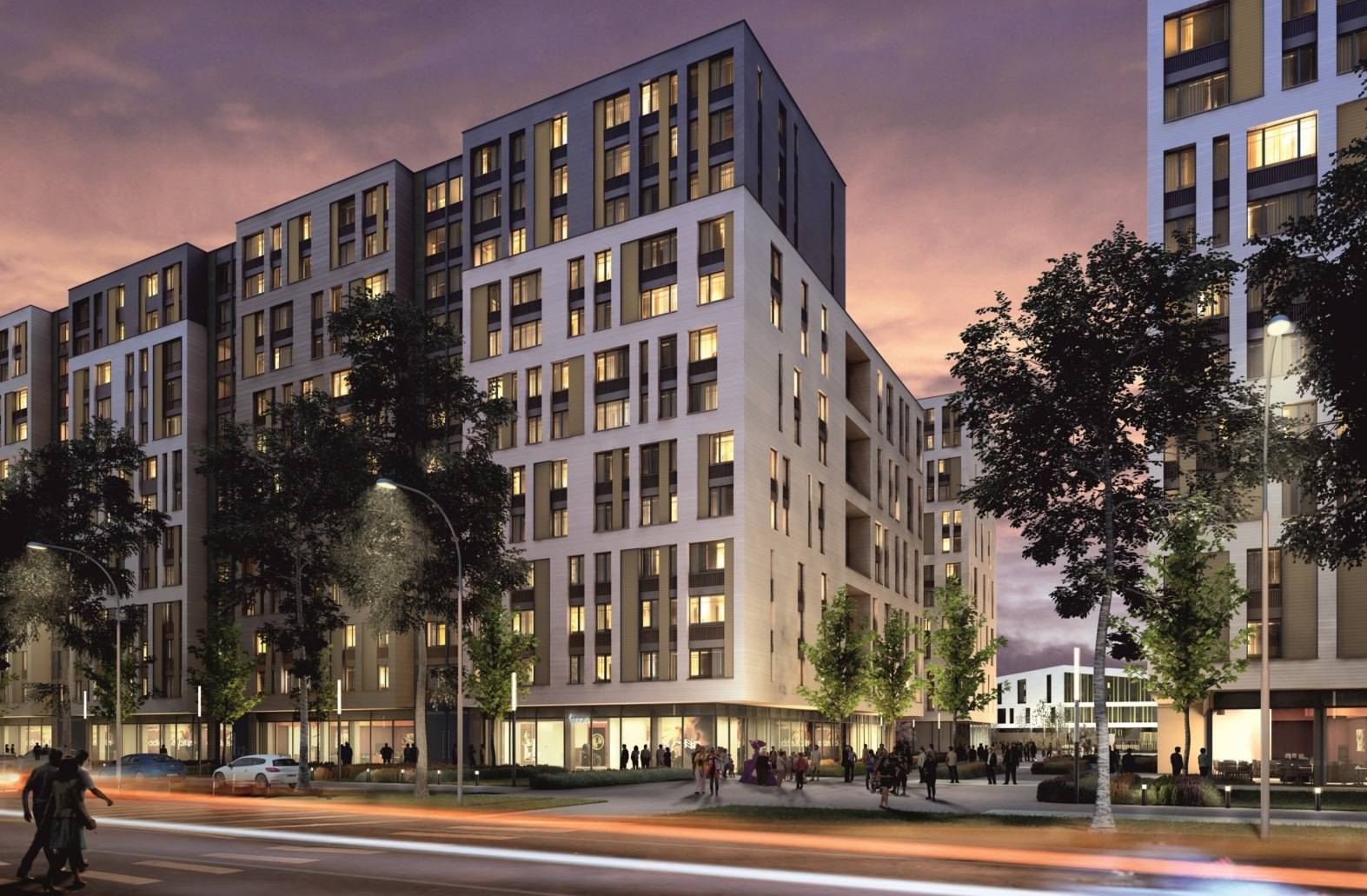 1-комнатная, 40 м² — ЖК ЖК Лайф Лесная