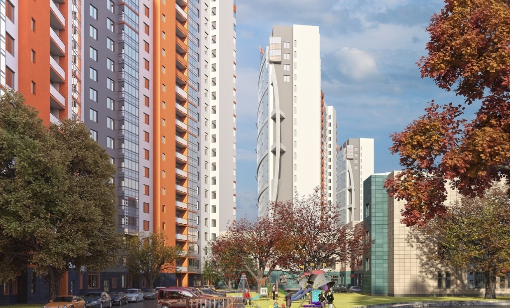 3-комнатная, 96 м² — ЖК ЖК Южная акватория (Паруса)