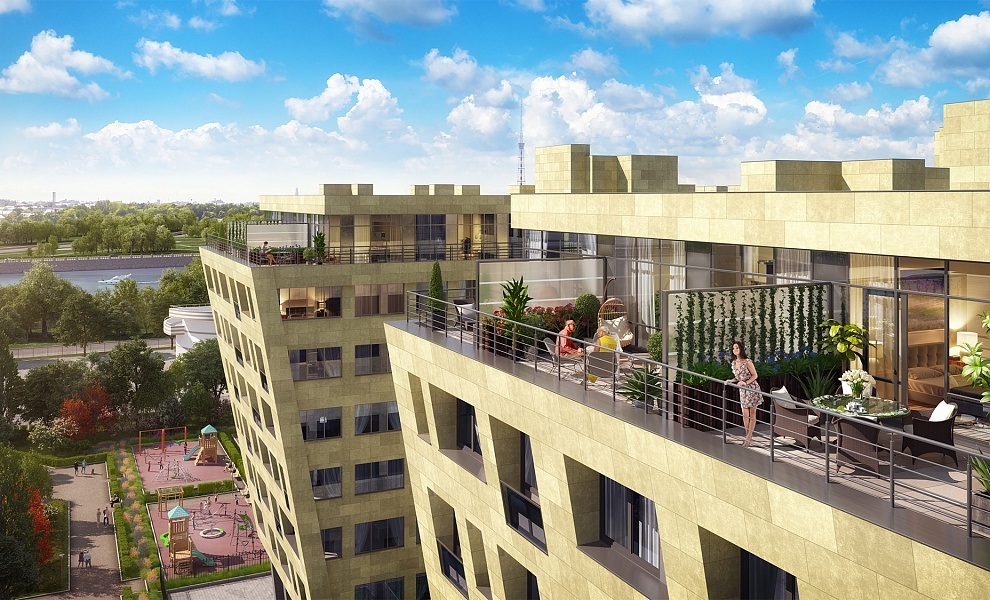 1-комнатная, 47 м² — ЖК ЖК Fusion (Фьюжн)