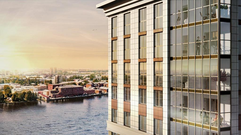1-комнатная, 34 м² — ЖК ЖК Полис на Неве