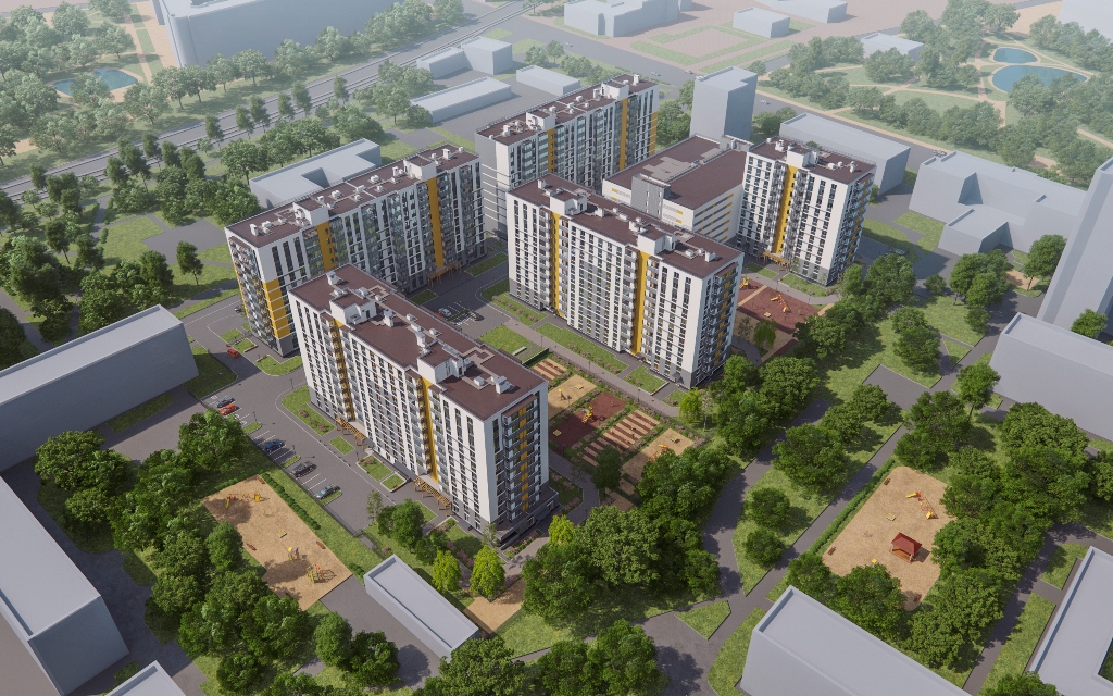 2-комнатная, 69 м² — ЖК ЖК ТАРМО