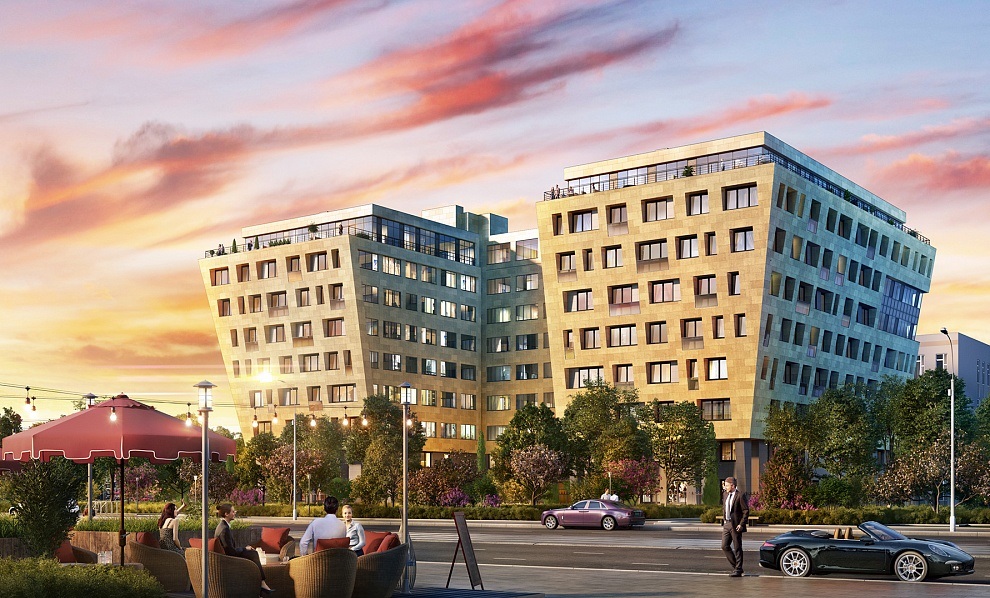 3-комнатная, 120 м² — ЖК ЖК Fusion (Фьюжн)