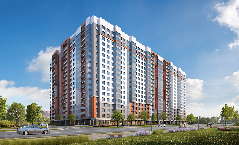 1-комнатная, 43 м² — ЖК ЖК Дом на Обручевых