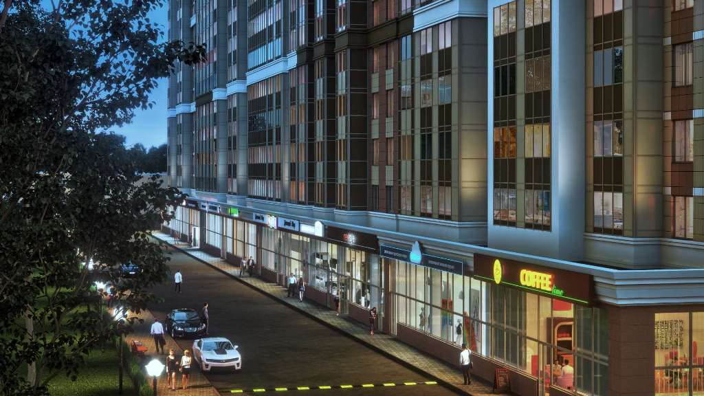 1-комнатная, 39 м² — ЖК ЖК Полис на Неве