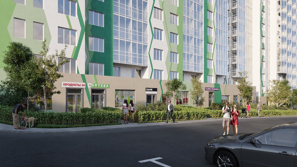 Студия, 29 м² — ЖК ЖК Ювента