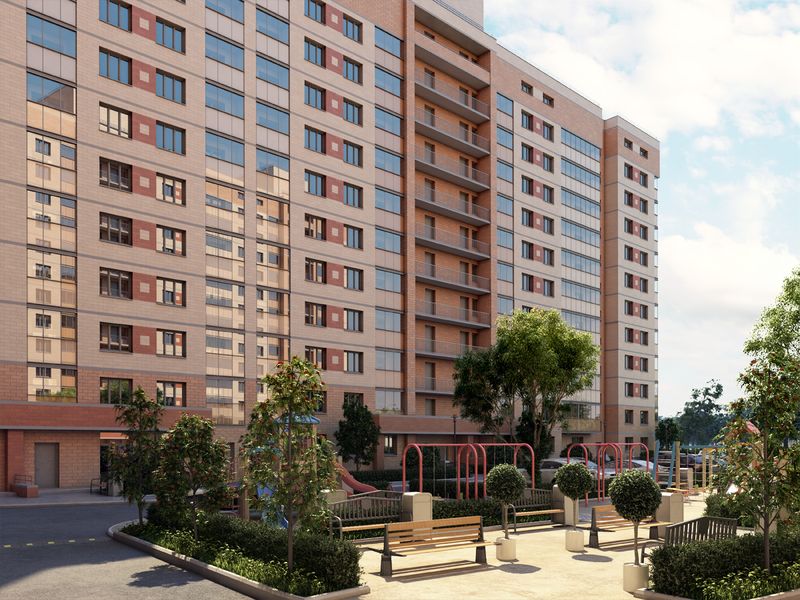 1-комнатная, 42 м² — ЖК ЖК Живи в Рыбацком